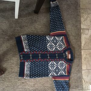 Norskwear Norwegian Nordic Metal Clasp Cardigan M